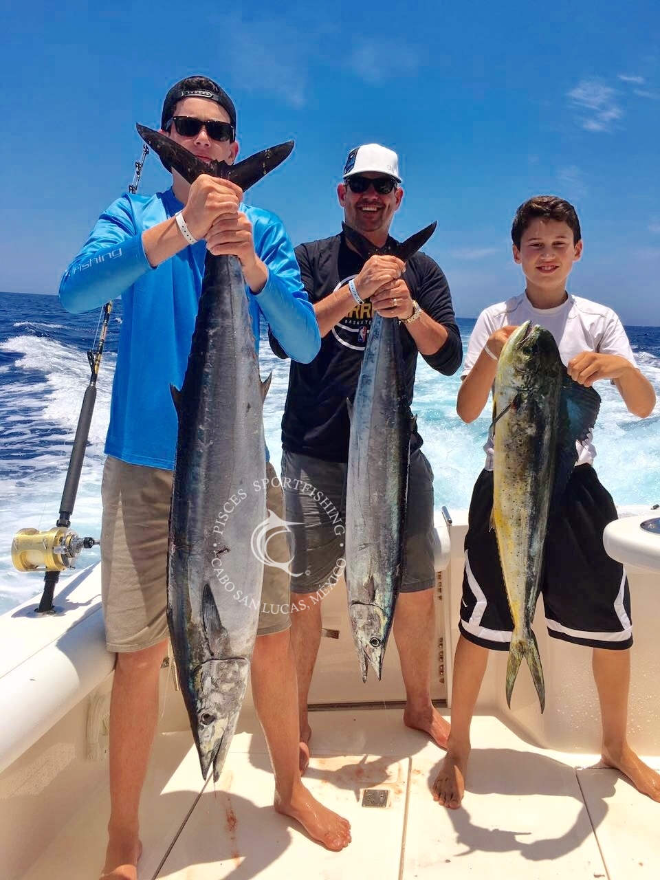 Some nice Yellowfin Tuna caught on board the Pisces Valerie.   