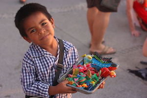 Child vendors in Cabo